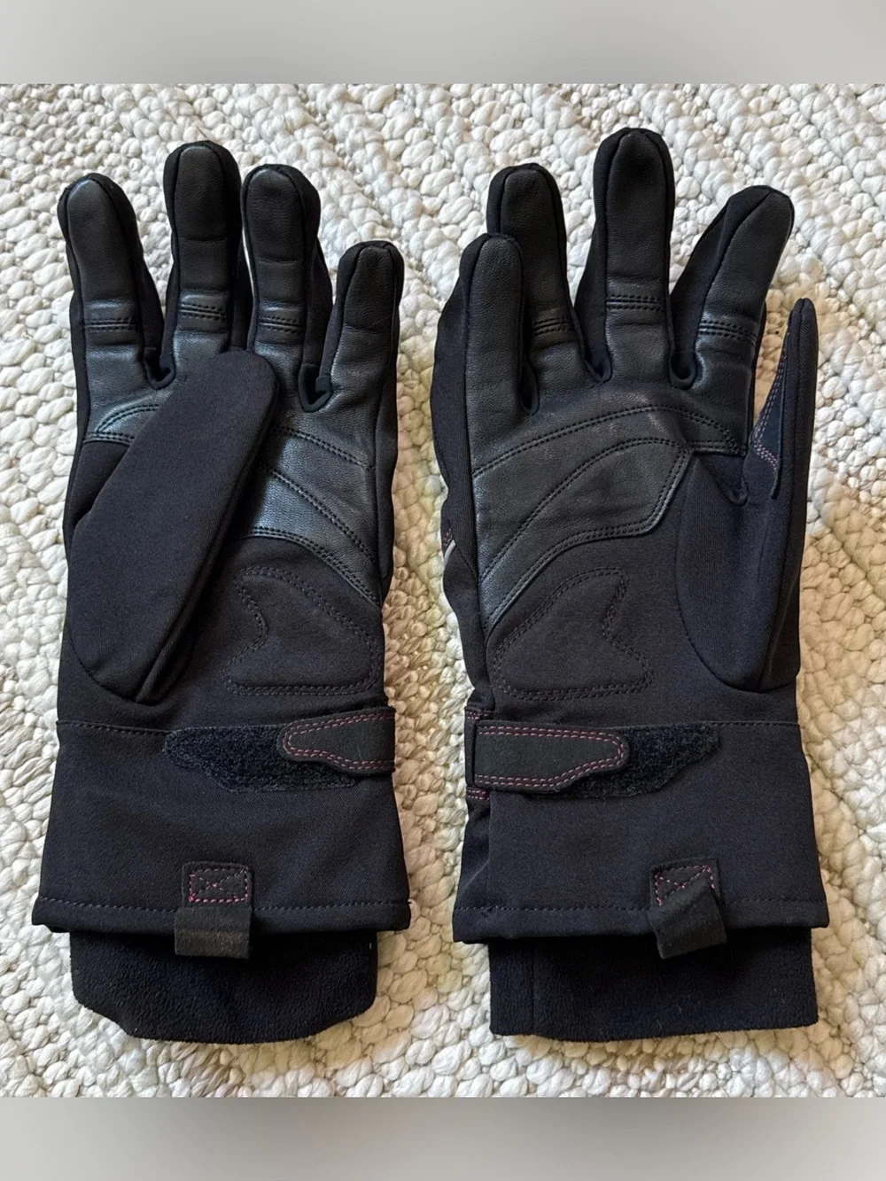 Harley Davidson Full Fingered Gloves Poly Fall Time- Size Womans XL Motorcycle